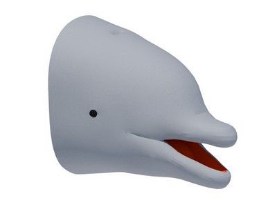 Голова Дельфина 3D-фигура