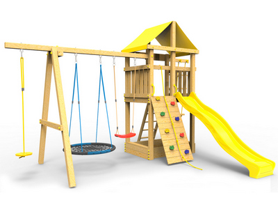 Игровая детская площадка Пикник Стандарт с гнездом : купить в  интернет-магазине Торуда