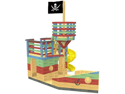 Игровой комплекс TORUDA WOOD Пиратский корабль 5
