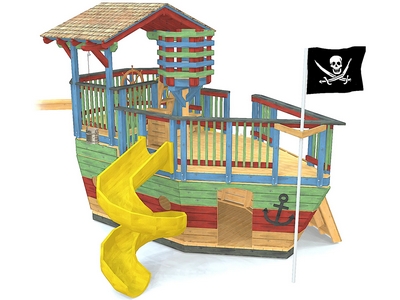 Игровой комплекс TORUDA WOOD Пиратский корабль 3