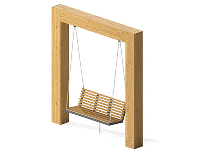 Парковые качели Земля Пелопа