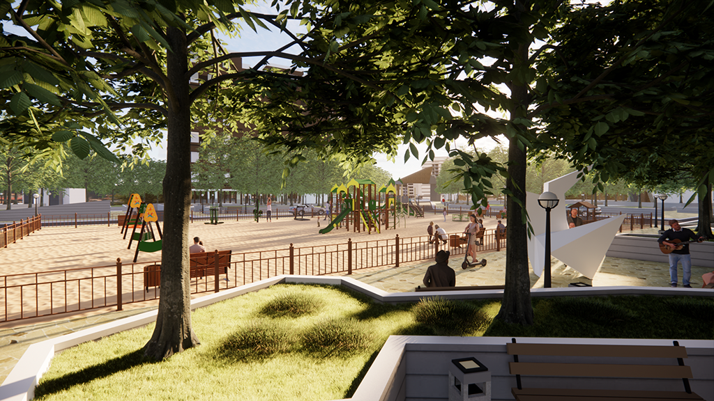 Благовещенск 2024, Детская игровая площадка