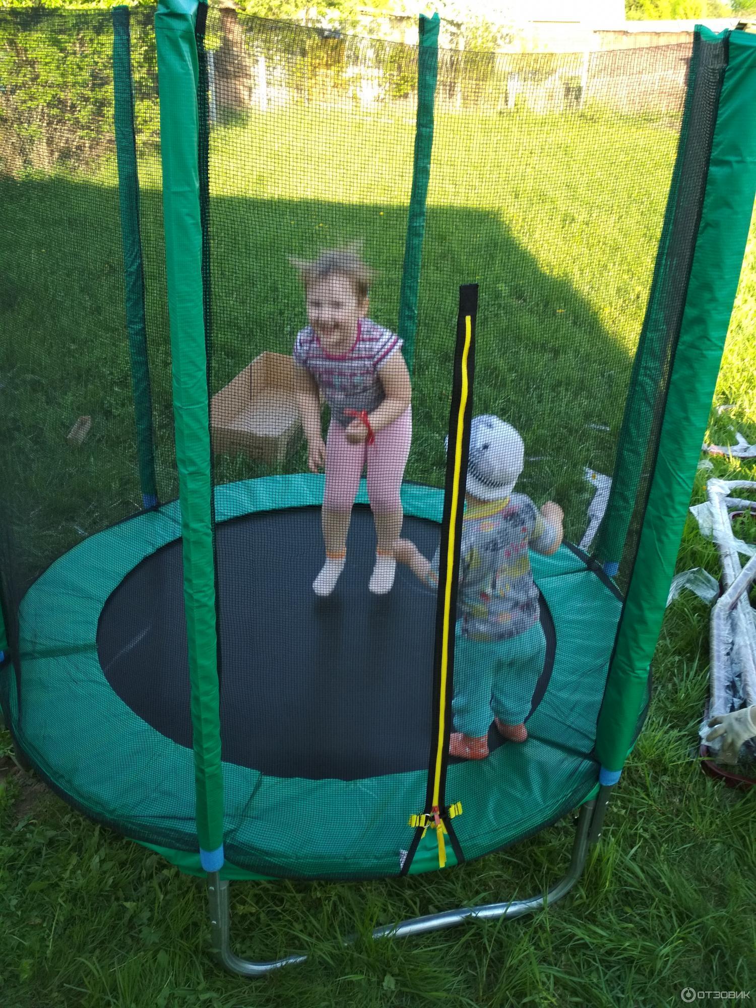 Каркасный батут КМС Trampoline 8 240х240х213 см