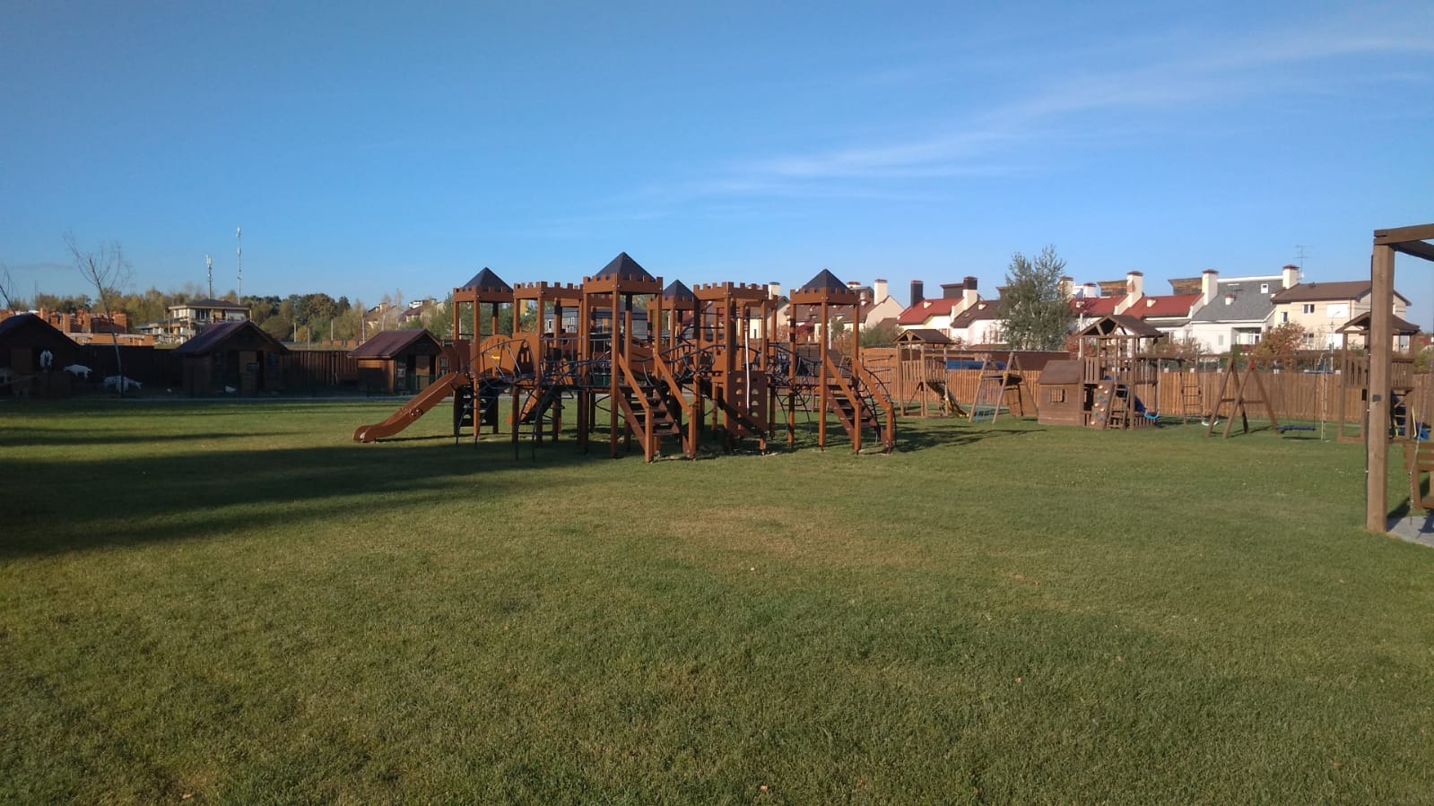 Детский игровой комплекс Сити с тремя горками металлический скат,Н-1200 и 1500 ДИО 13072.1 - вид 1
