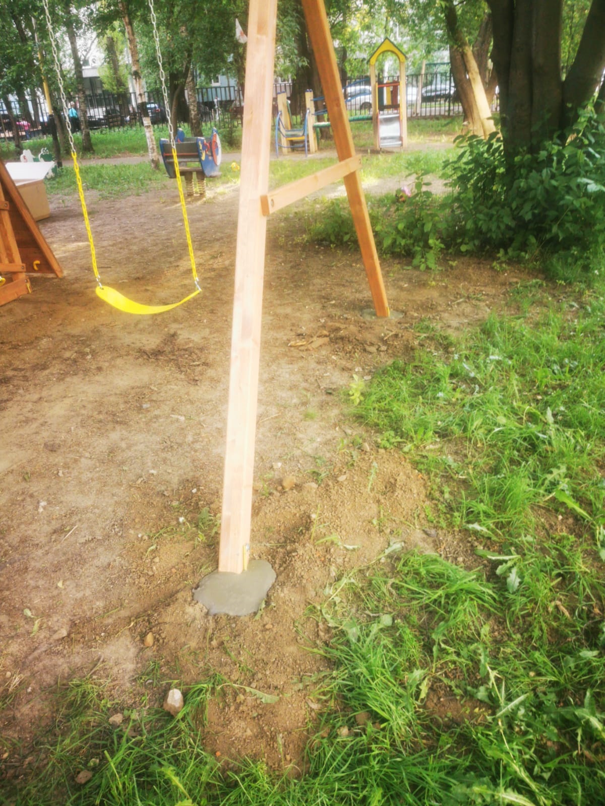 Детская игровая площадка Пейзаж 2 с винтовой трубой и спуском с рукоходом - вид 5