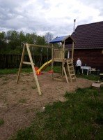 Детская площадка Пикник Вариант с игровой башней