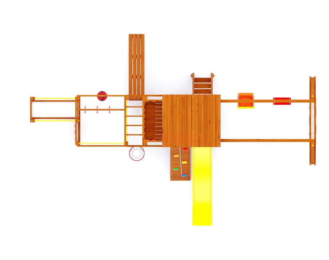 Детская игровая площадка Гарда 4 Фанни Банни - вид 4