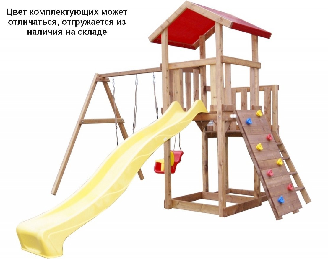 Детский игровой комплекс Пикник Вариант с балкончиком : купить в  интернет-магазине Торуда