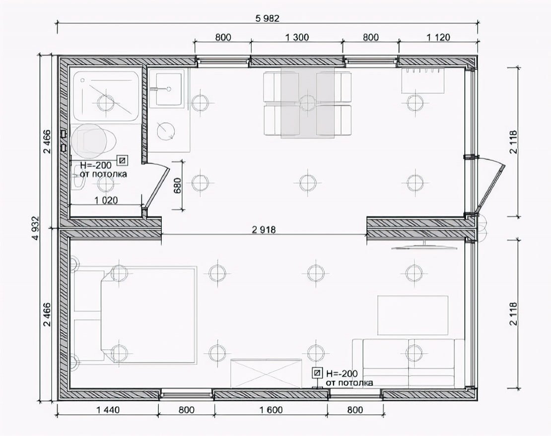 Модульный дом M-Dom 30 «под ключ» - вид 3